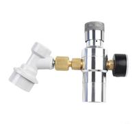 Dispensador de cargador de barril de cerveza con regulador de barril de 030 PSI y adaptador de desconexión rápida para cultivadores de 2 L, 3 6 L, 5 L