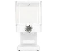 Dispensador de Cereal 17,5oz, Dispensador de Granos Transparente de Plástico, Contenedor para Comida Seca - Sellado Hermético, Durable y Compacto, Ideal para Cereales y Frutos