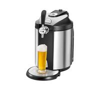 Dispensador de cerveza Clatronic | Barriles de 5 litros | Con refrigeración de 2 °C a 12 °C | Dispensador | Incluye 3 cartuchos de CO2 | Regulación de temperatura | BZ 3740