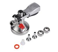 Dispensador de Cerveza de Barril Tipo G, Acoplador de Acero Inoxidable con Válvula de Aire para Bares Domésticos