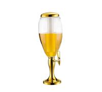 Dispensador de cerveza de tubo de hielo de 5 litros, dispensador de cerveza de gran capacidad, torre de cerveza extraíble, tubo de hielo extraíble, dispensador de bebidas para fiesta en casa, bar, día