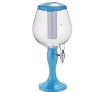 Dispensador de cerveza Dispensadores de bebidas de cerveza de 3 l con tubo de hielo Torre Mimosa Margarita con espiga for barra de fiesta de juegos Dispensadore bebidas(Blu)