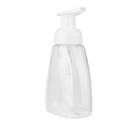 Dispensador de champú con Bomba de jabón espumoso de 250 ml, contenedor de Botella de Espuma líquida para loción, decoración del hogar, para el día de Pascua (Blanco)