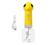 Dispensador de champú para perros, máquina de espuma de baño para mascotas, pulverizador eléctrico recargable, mango de agarre de silicona, multicompatibilidad, uso del fregadero de la bañera, 9.84 x