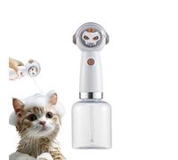 Dispensador de champú para perros - Pulverizador de mano ergonómico de 3.15 x 9.84 pulgadas, dispositivo de flujo de agua ajustable, fabricante de espuma de fácil control para felinos caninos de