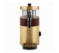 H.Koenig - Dispensador de chocolate caliente de acero inoxidable SHK804, 1200 W, depósito extraíble de 3 L, termotast ajustable, mantenimiento caliente, sistema antigoteo, compatible con lavavajillas