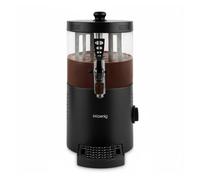 H.Koenig - Dispensador de chocolate caliente de acero inoxidable SHK802, 1200 W, depósito extraíble de 3 L, termotast ajustable, mantenimiento caliente, sistema antigoteo, compatible con lavavajillas