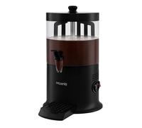 Dispensador de chocolate caliente, 6 l, 1200 w, negro