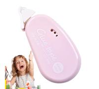 Dispensador de cinta adhesiva, cinta para álbumes de recortes, cinta adhesiva versátil de doble cara con rodillo, suministros esenciales para álbumes de recortes para niños, mujeres, actividades