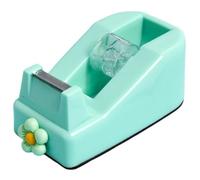 Dispensador de cinta adhesiva de oficina | Diseño estético estable y ahorro de espacio, dispensador de cinta de embalaje para envíos, transporte, escuela, hogar, álbumes de recortes, estudiantes,