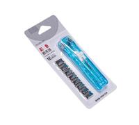 Dispensador de Clips de archivos de con agarre ergonómico, incluye 8 Uds, recambio de abrazadera de de Metal para oficinas, organización de documentos, Clips seguros para niños