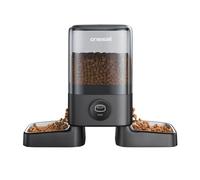 Dispensador de Comida Inteligente Oneisall PF09 5L Doble para 2 Mascotas