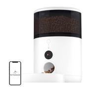 Dispensador de comida inteligente Petoneer NutriVue con bol de acero inoxidable