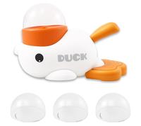 Dispensador de comida interactivo en forma de pato, juguete interactivo para perros, juguete interactivo para perros, comedero lento, juguete de inteligencia, dispensador de alimentos para mascotas