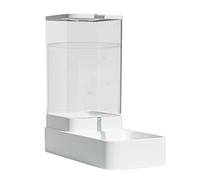 Dispensador de comida para gatos - Alimentador automático inteligente para mascotas, abrevadero automático para perros | Calendario de alimentación personalizable de gran capacidad, bo