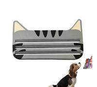 Dispensador de comida para gatos | Dispensador de golosinas multiusos para mascotas, herramienta para apretar la barra de golosinas para gatos | Para cachorros de gatos en casa y de viaje al aire