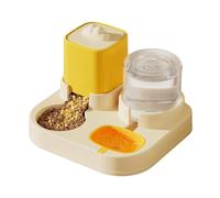 Dispensador de comida para gatos - Fuente de agua para mascotas, Dispensador de comida para mascotas | Cuenco automático de gravedad desmontable 2 en 1 para mascotas, alimentador automático para masco