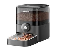 Dispensador de comida para mascotas Oneisall F1-M 3L WiFi Negro