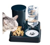 Dispensador de comida y agua para gatos - Kit de suministro móvil 2 en 1, práctico biberón para mascotas | Prácticas situaciones de nutrición al aire libre, suministros limpios, accesorios de viaje