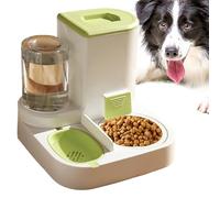 Dispensador de comida y bebedero 2 en 1 para mascotas, comedero automático para mascotas, juego de comederos para gatos y agua, comedero para gatos, comedero para perros, gravedad