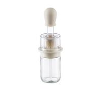 Dispensador De Con Brocha - Herramienta 2 En 1 Para Cocina | Botella De Vidrio Con Pincel De Silicona Antigoteo Ideal Para Freír Hornear Parrilla Y Salsas