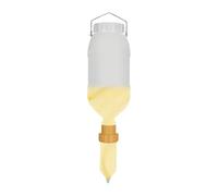 Dispensador de condimentos, botella de salsa exprimidora, contenedor de de condimento a prueba de fugas de 2,5 l para patios de comidas, hoteles, tiendas de fideos, restaurante