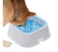 Dispensador de cuenco de agua - Disputa de agua para mascotas Diseño no derramado para perros grandes y gatos, cuencos de bebida estables con base anti-punta, gran capacidad para in