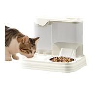 Dispensador de cuenco de agua para perros, cuenco automático para perros con dispensador de croquetas y agua, accesorio de alimentación para mascotas domésticas y viajes interiores