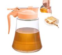 Dispensador de de cocina - Botella de con mango de presión de 9 x 12,5 cm, tarro de almacenamiento sellado, dispensador de condimentos de fácil recarga, de azúcar y miel de oliva