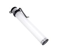 Dispensador de de golf, botella de carrito de empuje con soporte, tubo portátil de polipropileno ligero con tapa para uso en campo de golf, cuenta con fácil manejo y función de recarga rápida