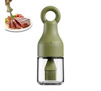 Dispensador De De Oliva Con Brocha - Botella Para de Oliva Con Brocha de Silicona para Repostería,Dispensador Hermético Antigoteo Para Preparación De Alimentos, Frituras, Hornear, Parrilla, BBQ,