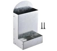 Dispensador de de para Pollo, dispensador de Comida para Patos de Metal, tamaño estándar para Uso en Exteriores, Material de Acero Inoxidable Duradero, diseño de automático par