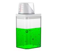 Dispensador de detergente - Dispensador de líquido para ropa | Contenedores de lavandería | Tapa de taza medidora de gran capacidad a prueba de fugas | Organización y almacenamiento para detergentes