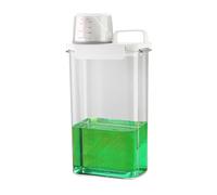 Dispensador De Detergente Lavandería - La Sala | Contenedores Líquida Detergente Conjunto Dispensador Botella A Prueba Humedad Con Taza Medición Para Decoración Lavandería, Arroz, Cereales Y Frijoles
