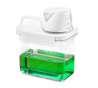 Dispensador de detergente líquido para lavandería | Contenedores de lavandería para la organización del hogar | Contenedores reutilizables y para fugas de perfumes | Soporte de limpieza ideal para