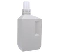 Dispensador de detergente para ropa, reutilizable, sellado hermético, multifuncional, dispensador de jabón líquido con etiqueta, ideal para limpieza del hogar y cuidado personal