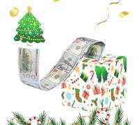 Dispensador de dinero de Navidad, hucha de Navidad para efectivo