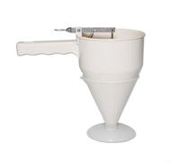 Dispensador de embudo para masa de panqueques, salsa de Coulis, fondant y rellenos en cocinas domésticas, pastelerías y panaderías (A)