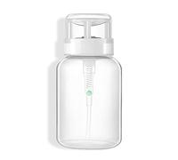 Dispensador de esmalte de uñas de 200 ml, dispensador de botellas vacías, contenedor de líquido para quitar esmalte de uñas