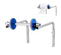 Dispensador de espuma de burbujas montado en la pared, soporte de rollo de embalaje manual resistente para uso industrial, 30-150 cm de longitud, ideal para protección de envío de fábrica