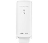 Dispensador de espuma PureLine para productos de limpieza de asientos de inodoro CWS, cantidad de llenado 0,6 l, plástico, blanco