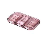 Dispensador De Estuches Para Pastillas Para El Hogar, Caja Para Pastillas, Almacenamiento De Medicinas, Cortador De Corte Para Tabletas, Cortador De Pastillas Portátil, Divisor Divisor De Pastillas,rosa