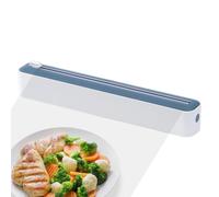 Dispensador de Film con Cortador Deslizante - Soporte Dispensador De Papel Aluminio | Caja Dispensadora Manual De Corte Rápido Para Comida Aperitivos Fruta Film Adherente