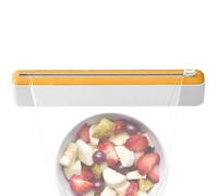 Dispensador De Film Transparente Con Cortador | Soporte Magnético Para Papel De Cocina | Herramienta Para Cortar Envoltorios De Alimentos | Accesorio De Cocina De Fácil Corte Para Organización De Coci