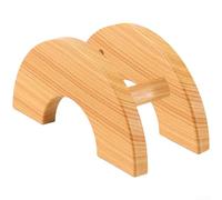 Dispensador de filtro de café ABS con soporte realista para papel cónico, herramienta de barista para tiendas, nogal, 18 x 8,5 x 9 cm (B)