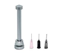 Dispensador de flujo de pasta de soldadura BGA de aleación de aluminio, herramienta manual de propulsión de jeringa, herramienta de propulsión UV, máscara de soldadura de tinta, empujador de aceite,