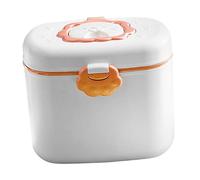 Dispensador de fórmula de viaje | Caja de fórmula de contenedor Travel to Go: dispensador de fórmula de polvo sellado hermético de separación sin esfuerzo para viajes y actividades al aire libre