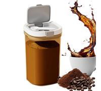 Dispensador de fórmula de viaje | Sealed Milk Powder Box | Stackable Holder Food Reserve Box With Scoop For Engineered With A Press Structure And BNursery Refrigerator Travel Feeding Kitchen