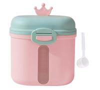 Dispensador de fórmula de viaje, soporte para fórmula en polvo, caja de leche en polvo, a prueba de fugas, higiénico, 2,5 x 8,5 x 13 cm para garantizar que el recipiente permanezca cerrado y evite