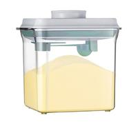 Dispensador de fórmula para bebé, caja de almacenamiento de leche en polvo de gran capacidad de 1700 ml con cuchara, estuche hermético para almacenamiento de fórmula de bebé, contenedor portátil de